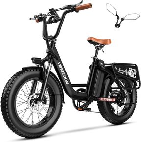 1500W Electric Bike forAdults, 48V20Ah Large Removable Battery Ebike, 30+MPH 70Miles Max Range, 20" x4 Fat Tire E Bike, Cruise Control Electric Bicycle for Commute City Beach Women/Man in Saudi Arabia