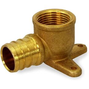 1/2 "× 1/2" في اتصال FIP PEX B تركيبات تجعيد الكوع النحاسية ذات الأذن المنخفضة in Kuwait