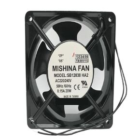 SB12038HA2 AC220/240V 50/60HZ 0.15 20W مروحة تبريد بسلكين in Kuwait