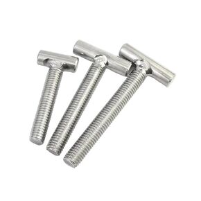 1 Pcs 304 Stainless Steel T-Type Screw Welding/Bolt M8 M10 M12 M14 M16 Length 40mm/50mm/70mm/90mm/110mm/120mm/150mm(M10x110mm) in Saudi Arabia