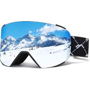 Ski Goggles OTG for Women Men Adult Youth,YH693C Magnetic Snowboard Goggles,Winter Snow Goggles for Skiing Skating in Kuwait