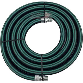 Parker 98108285 Hose Assembly - 1 in. x 20 ft, Black, Nylon Braid Reinforced Hose w/ 2 Nylon Braids, EPDM Cover, Coiled Design | Farming Equipment in Kuwait