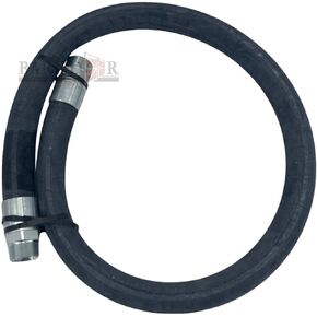 Apache 98118001 Hose Assembly - 1.5 in. x 6 ft., Black, Nylon Braid Reinforced Hose w/EPDM Cover, 2 Nylon Braids, Coiled Design | Farming Equipment in Kuwait