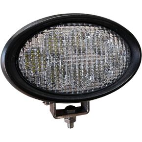 ضوء درابزين LED نادر كهربائي 24 وات 2450 لومن حامل دوار للفيضانات البيضاوي متوافق مع اللوادر ذات المحراث الخلفي Jcb 3Cx 4Cx 135 155 175 190 205 225 260 300 انزلاقية التوجيه 700/G6320 401/K2095 in Kuwait
