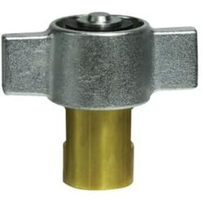 61154 Quick Disconnect Wingnut Coupler, 1-1/4 in FNPT x 1-1/4 in FNPT, Brass in Kuwait