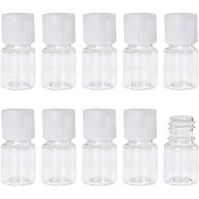 60ml Plastic Squeeze Bottles with White Flip Cap For Liquids/Oils/Shampoos-Pack of 20 in Kuwait