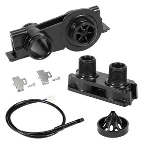 60626 Electronic Turbine Meter with 3/4" NPT Plastic Yoke,Compatible with Pentair Fleck 2510,5600SXT,5000,5800,6700,9000,9100 Water Softeners,with Clip,Screw,Flow Meter Cable in Kuwait