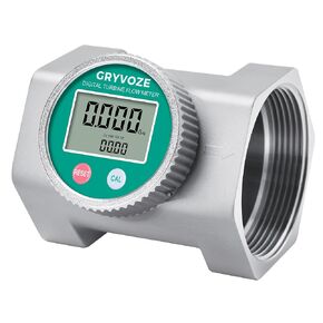 Waterproof 3 Inch Water Flow Meter, 16-343 GPM Digital NPT Flowmeter with EMI Protection for Diesel, Gasoline, Pool, Hydrant, Fire Truck and Oil Tanker, ±1% Accuracy in Kuwait