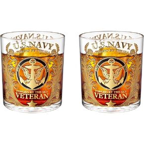 Licensed Design air force Whiskey Glass – 10oz Personalized USAF Veteran Tribute Glass, Great Gift Idea for Air Force Veterans Day Gifts, Active Duty & Military Retirement in Saudi Arabia