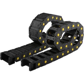 سلسلة نقل الطاقة كابل نقل مرن سلسلة سحب نايلون 25 × 57 مم 25 × 38 مم 25 × 50 مم 25 × 77 مم 25 × 103 مم جسر لآلات CNC سلسلة نقل الطاقة (125 مم، 25 × 103 مم_جسر) in Kuwait