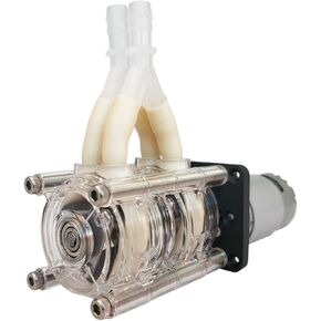 المضخة التمعجية، مضخة المياه، مضخة الجرعات، رأس المضخة المزدوجة، 12 فولت 24 فولت تيار مستمر (أنبوب bpt الصيدلي، الجهد المقدر 24 فولت) in Kuwait