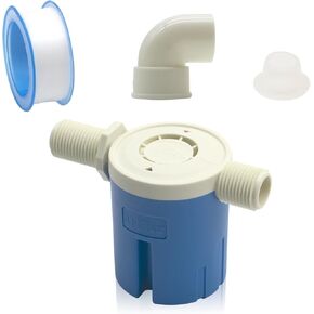 صمام تعويم من Makerele 1/2 بوصة إلى 1 بوصة مدخل مياه علوي/جانبي، صمام تحكم تلقائي في مستوى المياه للخزانات وحمام السباحة والبركة وأحواض الماشية (الجانب 1/2 بوصة) in Kuwait