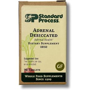 الغدة الكظرية المجففة - دعم الغدة الكظرية الطبيعي للطاقة، ومقاومة الإجهاد، وصحة المناعة - GF، 90 قرصًا in Kuwait