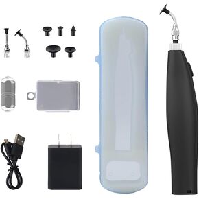 Electric Vacuum Suction Pen, Portable Suction Cup Set, Vacuum Pickup Tool for Electronic Component Assembly and Chip Repair, Rechargeable, Antistatic in Saudi Arabia