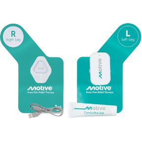 Motive Knee Pain Relief Therapy - Advanced Non-TENS Device to Treat Muscle Weakness, App Controlled, and a Portable Home Treatment for Pain Management Solution - Both Knees in Kuwait