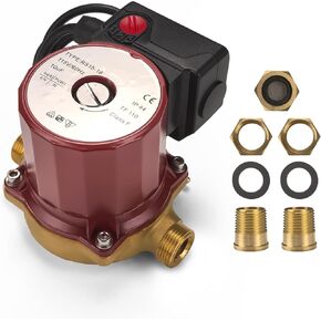 مضخة دائرية UP15-18B5 59896114 115 فولت، 1/25 HP، 1/2 بوصة نظام مفتوح لنهاية العرق مناسب لدوارة الماء الساخن Grundfos UP15-18B5 in Kuwait