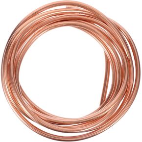 أنابيب التبريد النحاسية لفائف ناعمة بطول 2 متر 4 مللي متر × 0.5 مللي متر أنبوب نحاس أحمر رقيق الجدار لاستبدال مكيف الهواء والفريزر in Kuwait