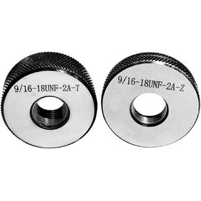 1 مجموعة (1 * GO + 1 * NOGO) قياس غير قياسي متري لخيط الأسنان الدقيقة دقة 2A UNC/F/EF/S 5/16 1-8 1-10 1-12 1-20 1-32(1-14UNF-2A T Z) in Kuwait