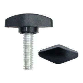 Screws Thumb Screws 2-5pcs M6 M8 36# T Type Nylon Plastic Head Handle Thumb Screw Bakelite Bolt/Nut(35mm, 2pcs) in Kuwait