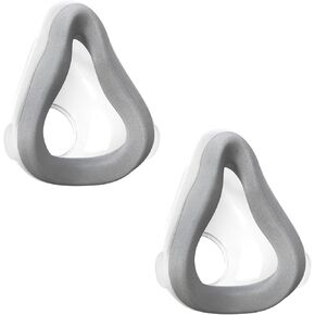 وسادة بديلة مكونة من قطعتين متوافقة مع قناع الوجه الكامل AirTouch F20، واجهة إسفنجية فائقة النعومة لجهاز CPAP/BiPAP، تقلل العلامات الحمراء وتسربات الهواء، مقاس متوسط ​​(M) in Kuwait