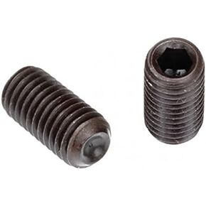 Socket Set Screw, Cup Point, 4-40 x 3/4", Alloy Steel, Black Oxide, Hex Socket (Quantity: 100) Coarse Thread, #4 Grub/Blind/Allen/Headless Screw, Length: 3/4 inch in Saudi Arabia