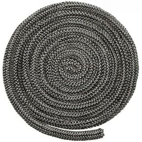 Black Fiberglass Rope Seal for Wood Stove for Door Gasket 6/8mm Diameter 78 Inch (2m) Compatible with Log Burner Pellet Stove Fireplace in Kuwait