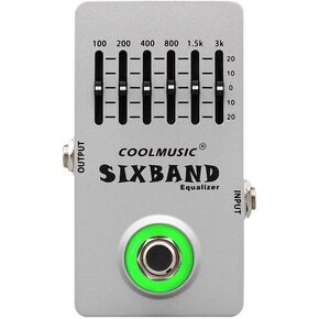 Coolmusic C-EQ01 Equalizer Pedal Guitar Pedal Effects Bass Pedal Acostic Guitar Pedal in Kuwait