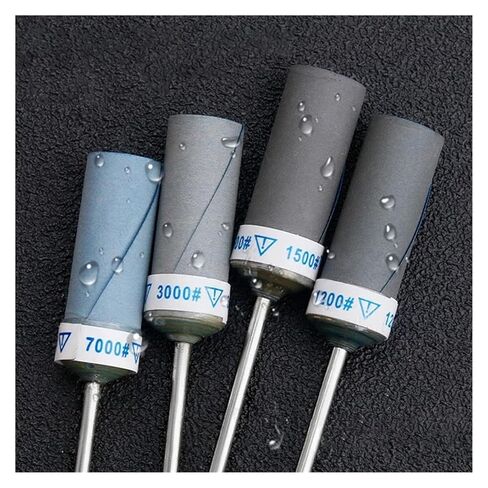 Cylinder Sandpaper Rod Sanding Belt Sandpaper 2.35mm Sand Paper Bar Grinding Wheel 80-10000Grit for Jewelry Making Rotary Tools(1Pcs,400 grit) in Saudi Arabia