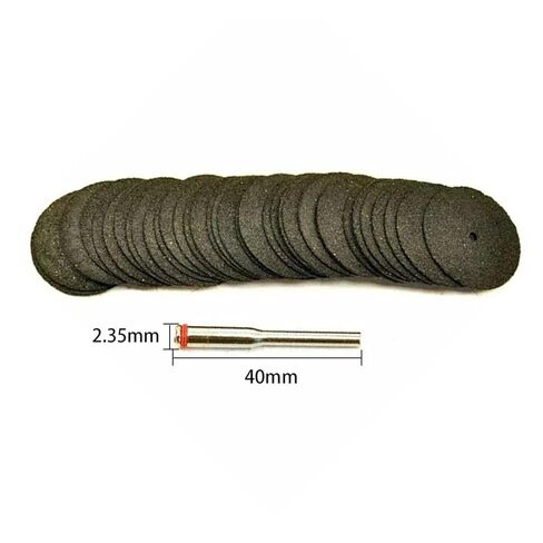 36pcs 24mm Metal Cutting Disc Grinder Rotary Tool Circular Saw Blade Wheel Cutting Sanding Disc Grinding Wheel Abrasive in Saudi Arabia