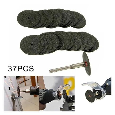 36pcs 24mm Metal Cutting Disc Grinder Rotary Tool Circular Saw Blade Wheel Cutting Sanding Disc Grinding Wheel Abrasive in Saudi Arabia
