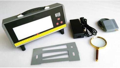 Industrial Radiography Film Viewer X-Ray LED Film Viewer with Maximum Luminance 125,000Cd/M2 (388,000LUX) Maximum Area of Observation Screen 220 * 80(mm) Average Color Temperature 8000K in Kuwait