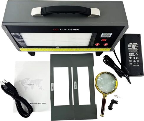 LED Radiography Film Viewer Combine with Densitometer LED Industry X-ray Film Viewer NDT Instrument With Highest luminance 125,000Cd/M2 (388,000LUX) Film Observable Darkness ≥5.0 in Kuwait