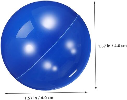 MAGICLULU 20pcs Party Game Balls Raffle Bingo Balls for Prize Draw Plastic Spheres for Entertainment in Saudi Arabia