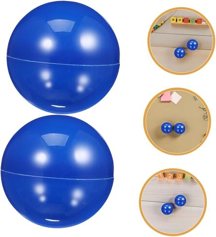MAGICLULU 20pcs Party Game Balls Raffle Bingo Balls for Prize Draw Plastic Spheres for Entertainment in Saudi Arabia