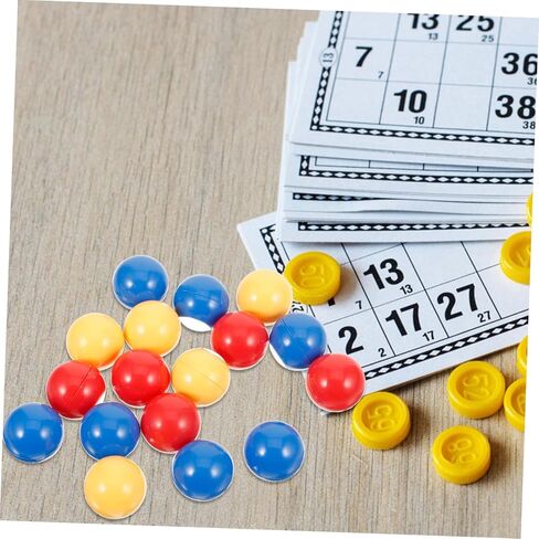 Yardwe 30pcs Bingo Balls Raffle Lottery Balls Safe Lightweight Resistant to Fading for Party in Kuwait