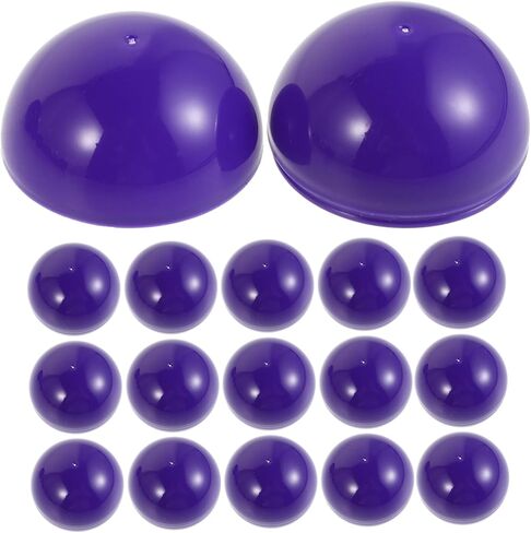 Toddmomy 50pcs Plastic Raffle Balls Cage Ball Lottery Drawing Replacement Raffle Vending Machine Bingo Drawing Plastic Bingo Game in Kuwait