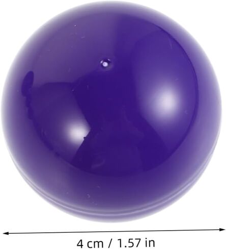 Toddmomy 50pcs Plastic Raffle Balls Cage Ball Lottery Drawing Replacement Raffle Vending Machine Bingo Drawing Plastic Bingo Game in Kuwait