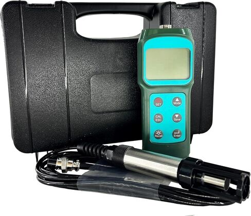 Laboratory Optical DO Analyzer Dissolved Oxygen Meters with Accuracy ±3.0% FS Dissolved Oxygen Measurement Range 0~15mg/L or 0~119.9% 5m Probe 99 points Records Solution 0.1 (mg/L) in Kuwait