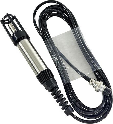 Optical Dissolved Oxygen Meter Dissolved Oxygen Analyzer with 10m Probe Dissolved Oxygen Measurement Range 0~15mg/L or 0~119.9% Salinity Compensation 0~42ppt Calibration 100.0% in Air in Kuwait