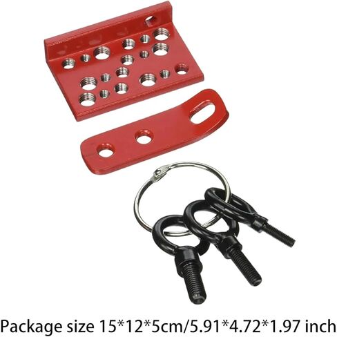 Pull Handle Set Offset Hinge Pull Plate Professional for Car Body Technician Metal Right Angle Backing Plate in Kuwait