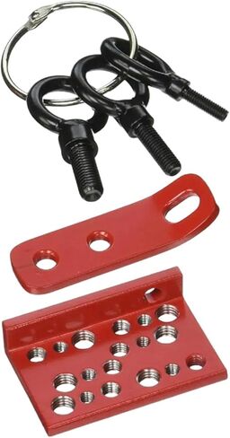 Pull Handle Set Offset Hinge Pull Plate Professional for Car Body Technician Metal Right Angle Backing Plate in Kuwait
