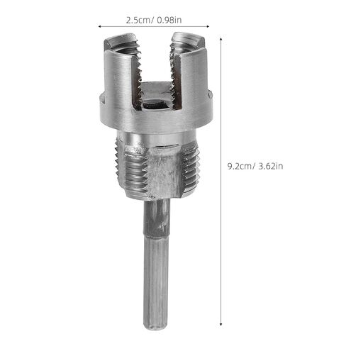 Universal 3/4'' Pipe Threading Tool Electric Drill Compatible Internal & External Thread Cutter Multi-Functional PPR/Pipe Threading Kit for Plumbing in Saudi Arabia