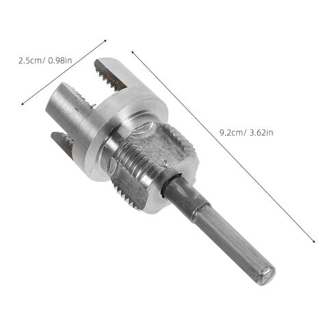 Multi-Purpose Pipe Threading Tool Electric Drill Compatible Thread Cutter for 3/4'' PVC PPR Pipes Dual-Function Threading Kit for Plumbing in Saudi Arabia