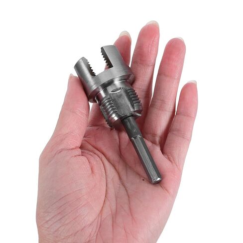 Multi-Purpose Pipe Threading Tool Electric Drill Compatible Thread Cutter for 3/4'' PVC PPR Pipes Dual-Function Threading Kit for Plumbing in Saudi Arabia