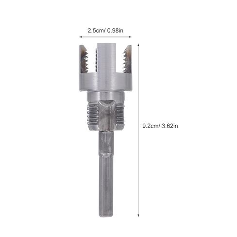 Multi-Purpose Pipe Threading Tool Electric Drill Compatible Thread Cutter for 1/2'' PVC PPR Pipes Dual-Function Threading Kit for Plumbing in Saudi Arabia