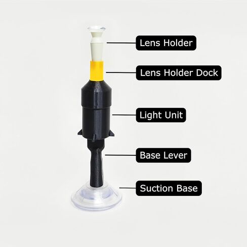 S5 Mini™: for Easy and Accurate Scleral & Hybrid Lens Insertion - Perfectly Align Your Eye with The Center of The Lens and Use 2 Hands to Hold Your Eyelids Open in Saudi Arabia