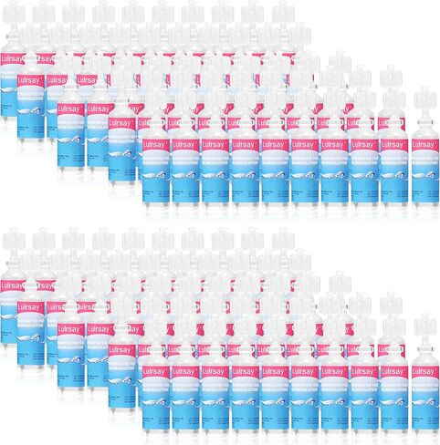 محلول ملحي 0.9% | حجم مناسب للسفر 5 مل للاستخدام الفردي (عبوة من 100 قطعة) in Kuwait