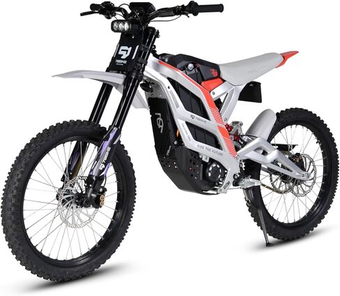 Electric Dirt Bike for Adult, Falcon Pro Platinum, 72V/35AH/10000W(Peak) Motor Ebike, 53MPH Max Speed, 410N.m Max Torque, 3.5h Fast Charging, Off-road 19" Tires, Hydraulic Disc Brake E-Motorcycle in Saudi Arabia