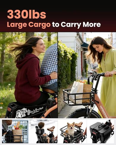 1500W Electric Bike forAdults, 48V20Ah Large Removable Battery Ebike, 30+MPH 70Miles Max Range, 20" x4 Fat Tire E Bike, Cruise Control Electric Bicycle for Commute City Beach Women/Man in Saudi Arabia