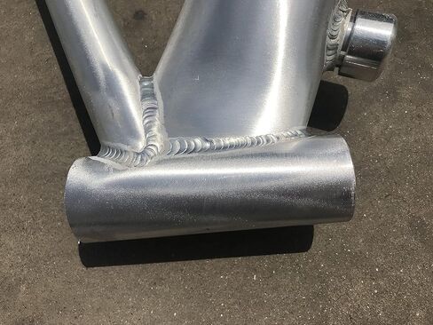 CDHPOWER Bicycle Gas Frame w/3.4L Gas Tank- - Brushed Alum, 135mm Rear Width, Gas Motorized Bicycle PK80/YD100/LD100/YD85 in Saudi Arabia